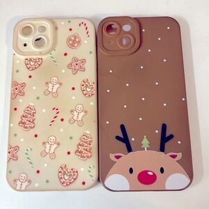iPhone 15 plus Christmas phone cases